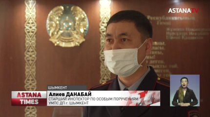 Африканского львенка заметили во дворе гостиницы в Шымкенте