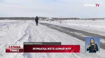 Павлодардың іргесіндегі бұқара жұмысқа жете алмай жүр