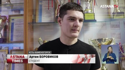 "Держал как в "Титанике": студент спас пенсионерку в Усть-Каменогорске