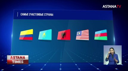 Казахстан вошёл в ТОП-5 самых счастливых стран мира