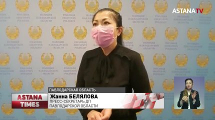 Погоню полицейских за нарушителем сняли жители Павлодарской области