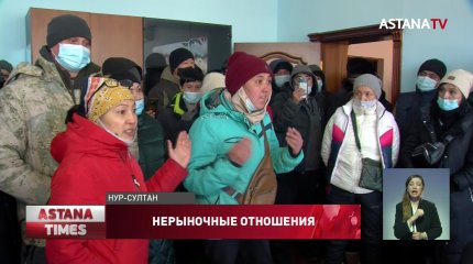 Продавцы столичного рынка устроили забастовку