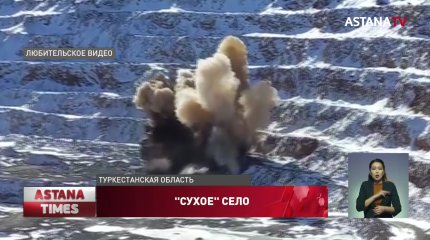 На катастрофический дефицит воды жалуются сельчане в Туркестанской области