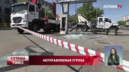 Семь человек пострадали в ДТП с автобусом в Павлодаре