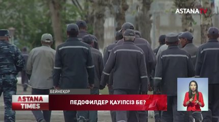 Бостандыққа шыққан педофилдер қауіпсіз бе?