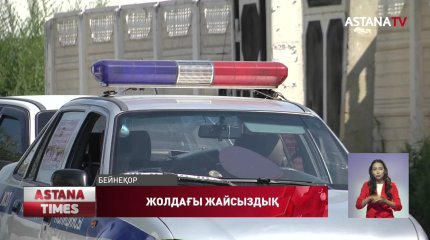 Екібастұзда жол сақшылары тоқтатқан көлік жүргізушісі жансақтау бөлімінен бірақ шықты