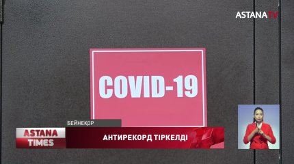 Қазақстанда коронавирус жұқтырудың антирекордтық көрсеткіші тіркелді