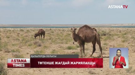 Аралда төтенше жағдай жарияланды