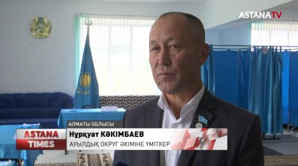 Әкім болуға үміткер Алматы облысының бірнеше ауылында медициналық бекеттер салуға ниетті