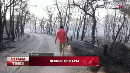 Тысячи людей покидают дома из-за пожаров в Греции