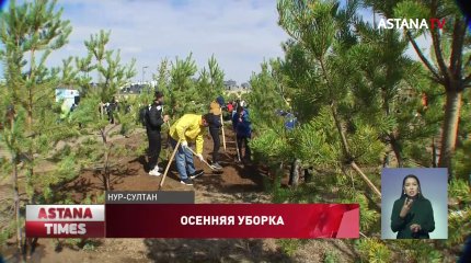 В День чистоты в столице высадили три тысячи молодых деревьев