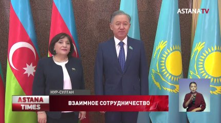 Нигматулин встретился со спикером Милли Меджлиса Азербайджана