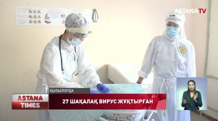 Қызылордада бір айда 172 бала коронавирус жұқтырған