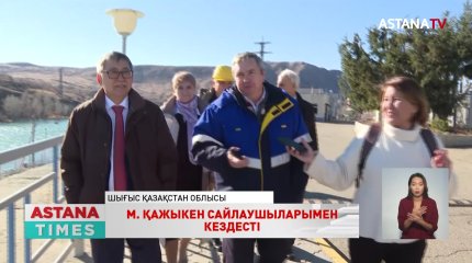 Президенттікке кандидат Мейрам Қажыкеннің іс-сапары Өскемен қаласында жалғасты