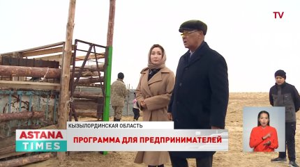 Продолжается агитационная кампания Каракат Абден в Кызылординской области