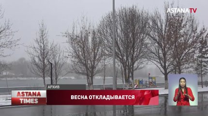 Снегопады и метели придут в Казахстан в выходные