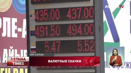 Тенге ослаб еще на три пункта