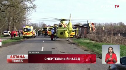 Пять человек погибли из-за столкновения поезда с автобусом в Венгрии