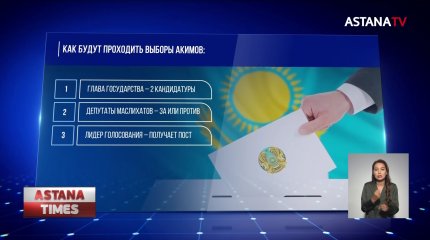 Поправки в Конституцию: как будут проходить выборы акимов?