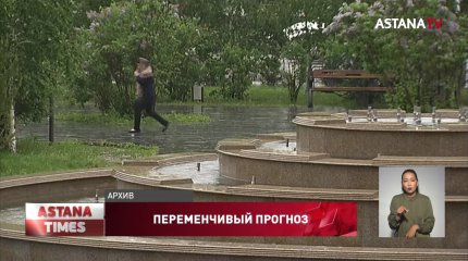 Дождливую погоду в выходные дни обещают синоптики