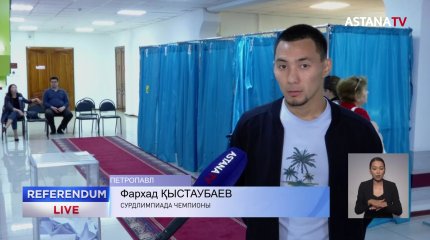 Солтүстік Қазақстан облысы дауыс беру бойынша алғашқы орында келеді