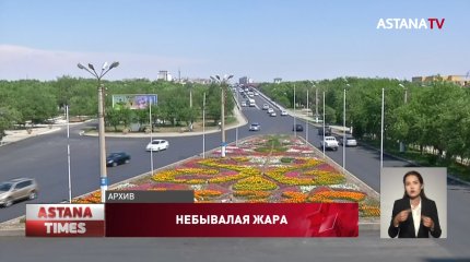 Жару свыше 40 градусов обещают в Казахстане