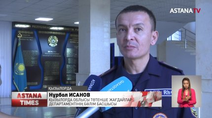 Қызылорданың 2 ауданында бұршақ жауды