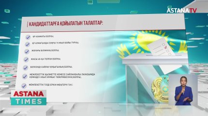 Президенттікке кімдер үміткер бола алады?