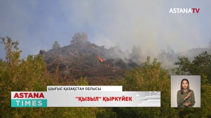 ШҚО дала өрті өршіп 50 ауыл тұрғыны эвакуацияланды