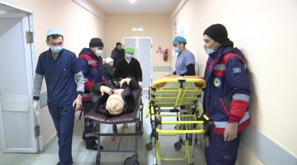 Ақтөбеде қатты аяздан 35 адамды үсік шалған
