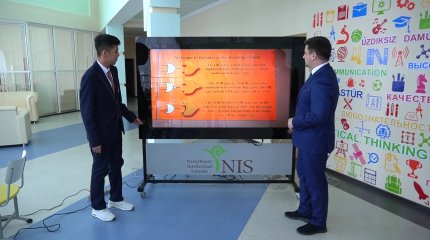 Қостанайлық оқушы тың жоба ойлап тапты