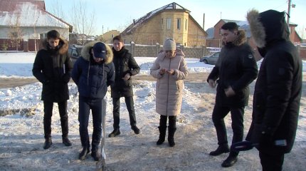 Акцию «Безопасный город» провели члены партии «AMANAT»