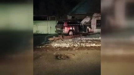 Полициядан қашқан оралдық тұрғын көлігімен тұрғын үйді қиратты