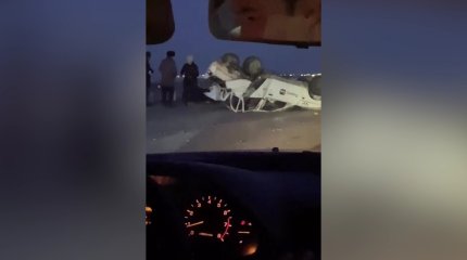 Павлодарда жантүршігерлік жол апатынан такси жүргізушісі мерт болды