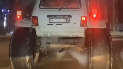 Ерекше автокөлік көпшілікті таңғалдырды