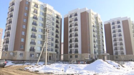Шымкентте көпқабатты тұрғын үй құрылысы бітпей тұр