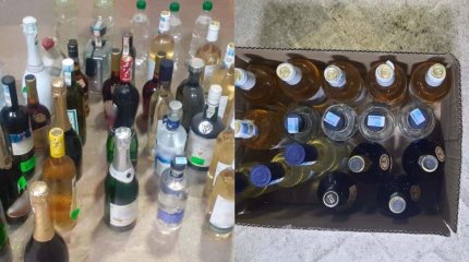 Дүкеннен лицензиясы жоқ 143 литр алкоголь тәркіленді