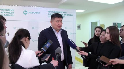 В списке «AMANAT» в Мажилис будет много новых имен,- Е. Бейсенбаев