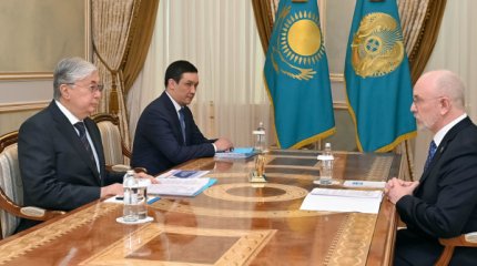 Президент Казахстана принял председателя Высшего судебного совета Дениса Шиппа