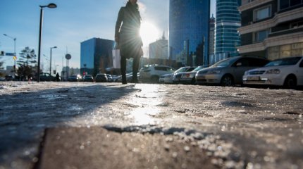 Президент қала көшелерінің мұз боп жатқанын сынады