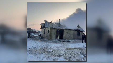 19-летняя жительница Петропавловска вытащила на себе из пожара мужчину