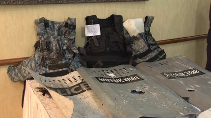 Қаңтар оқиғасында тәркіленген қару-жарақтар көрмеге қойылды