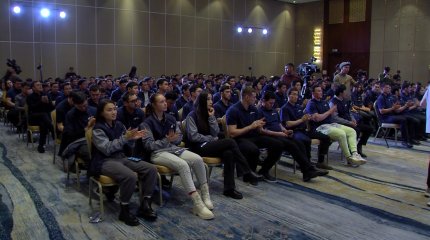 Жастарға арналған жаңа ғимараттың ірге тасы қаланды