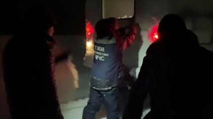 12 граждан России эвакуировали из снежной блокады в ВКО