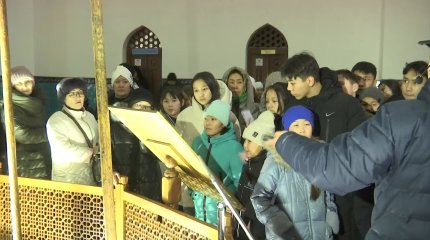 Екібастұздық балалар Түркістанды аралады