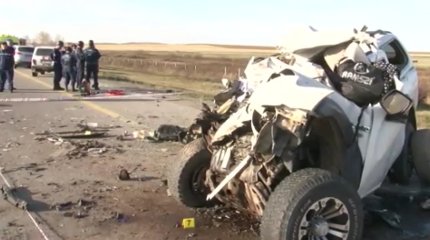 Қарағанды-Астана тас жолында жантүршігерлік көлік апатынан 6 адам қаза тапты