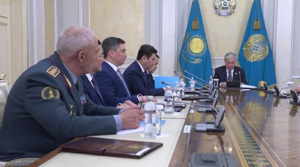 Мемлекет басшысы Қауіпсіздік Кеңесінің отырысын өткізді