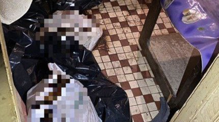 Голова и ноги в пакетах: расчлененную женщину нашли в коммуналке