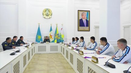 Чемпионов и призеров Азиатских игр чествовали в Министерстве обороны Казахстана