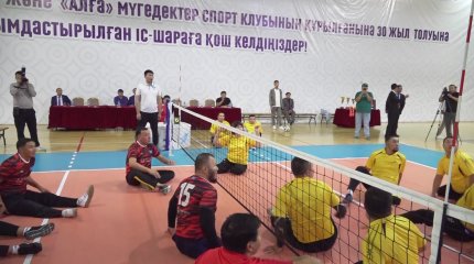 Тренер команды Жанаозена по параволейболу рассказал о достижениях своей команды